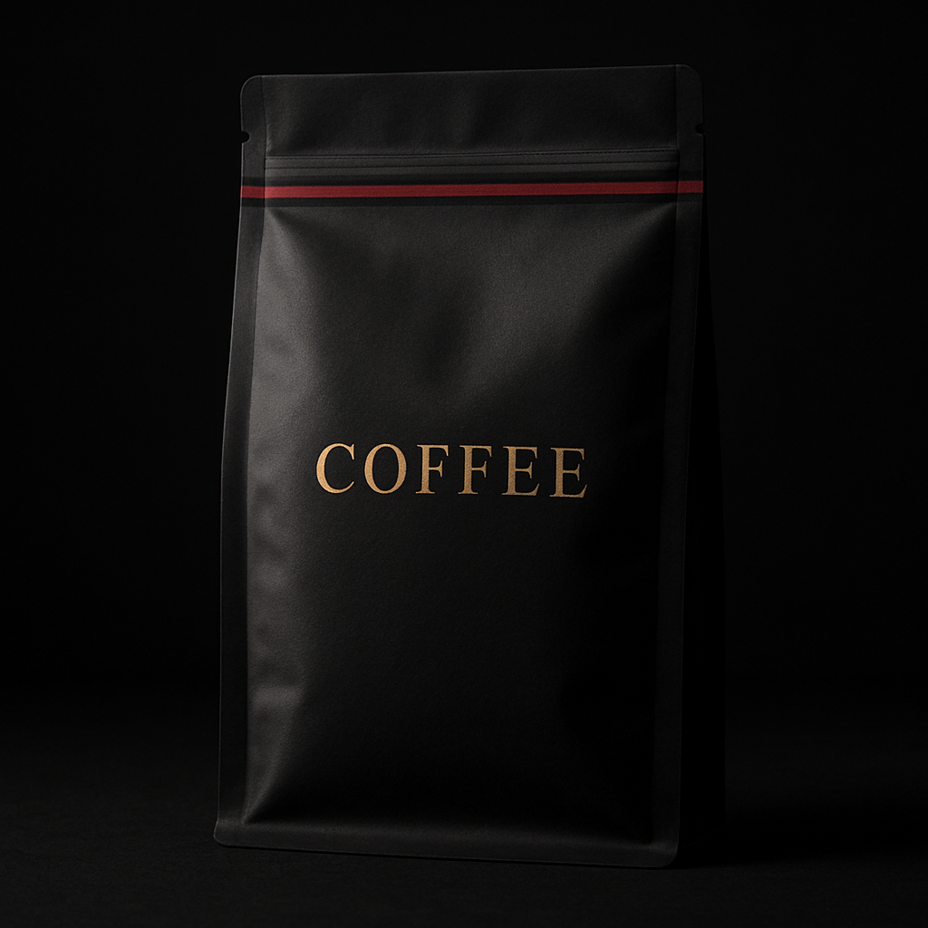 Black Bag · 1kg — Der Kaffee packaging