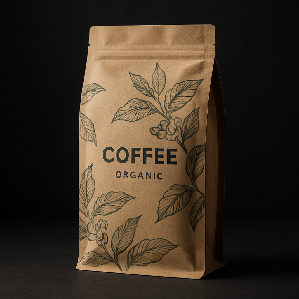 Kraft Bag · 1kg — Der Kaffee packaging
